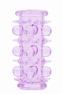 Насадка стимулююча BOSS Stretchy Sleeve Purple, BS6700015