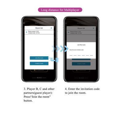 Смарт вибратор Pretty Love - Ethan Purple Mobile APP Control, BI-014412HP