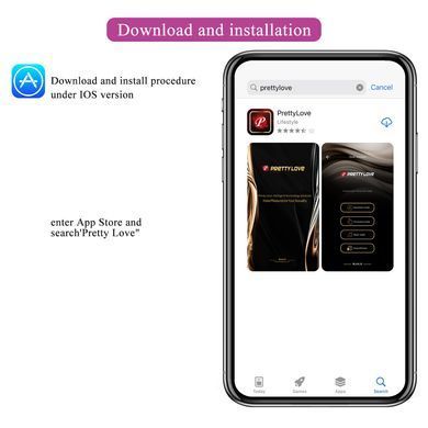 Смарт вибратор Pretty Love - Ethan Purple Mobile APP Control, BI-014412HP