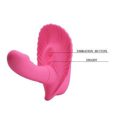 Стимулятор клітора PRETTY LOVE - FANCY CLAMSHELL APP, BI-014369HP