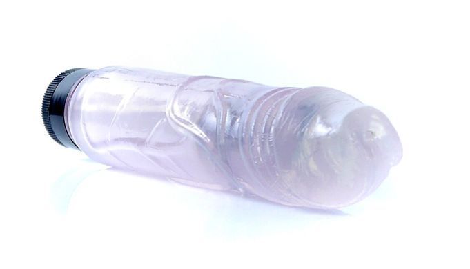Вибратор Boss Series - Juicy Jelly Multispeed Clear , ( длина 22 см, диаметр 4 см ) BS6700076