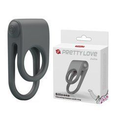 Ерекційне вібро кільце PrettyLove Julie, BI-210156