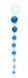 Анальні намиста Jelly Anal Beads Blue, SKN-ANL033 Blue
