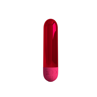 Перезаряжаемая вибропуля Pretty Love - Kiwi Red, BI-300091-3