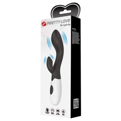 Вибромассажер серии Pretty Love - BRIGHTY black, BI-014174-A3