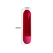 Перезаряжаемая вибропуля Pretty Love - Kiwi Red, BI-300091-3