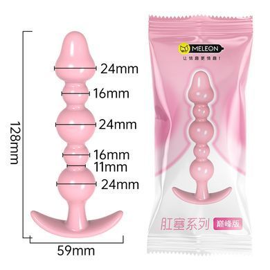 Анальные бусы Meleon - Butt Plug Ultimate, AP-25