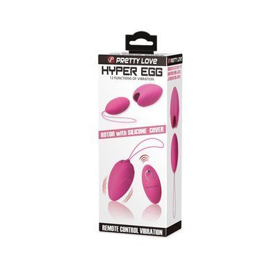 Виброяйцо с пультом ДУ Pretty Love - Hypper Egg, BI-014362W-11