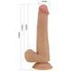 Фаллоимитатор на присоске, с эффектом скользящей кожи LyBaile - Tallen Sliding Skin 8.7&rdquo;, BW-008117LP