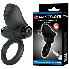 Кольцо эрекционное серии Pretty Love - ADRIEN Vibrant penis ring, BI-210315Z