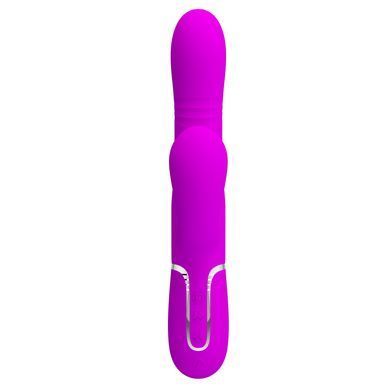Вібромасажер із поступальним рухом серії Pretty Love - Mariana Twinkled Purple 7 vibration functions 4 rolling functions, BW-500034