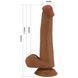 Фаллоимитатор на присоске, с эффектом скользящей кожи LyBaile - Tallen Sliding Skin 8.7&rdquo;, BW-008117LP-1