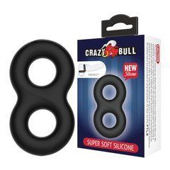 Ерекційне кільце Crazy Bull SUPER soft DOUBLE II, BI-210185