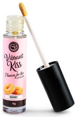 Блиск для губ з ефектом вібрації Secret Play - LIP GLOSS Vibrant Kiss Doughnut, 6 грам