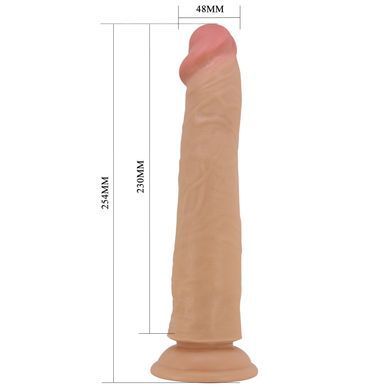 Фаллоимитатор на присоске, с эффектом скользящей кожи LyBaile - Sharife Sliding Skin 10&rdquo;, BW-008118LP