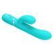Вібромасажер із поступальним рухом серії Pretty Love - Mariana Twinkled Green 7 vibration functions 4 rolling functions, BW-500034-1
