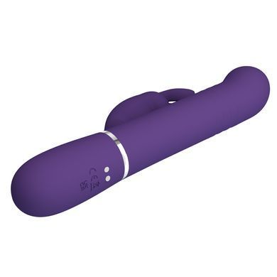 Вибромассажер с поступательным движением серии Pretty Love - Coale Dark Purple, BW-500013-2