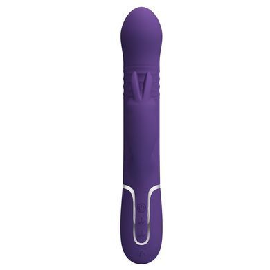 Вибромассажер с поступательным движением серии Pretty Love - Coale Dark Purple, BW-500013-2