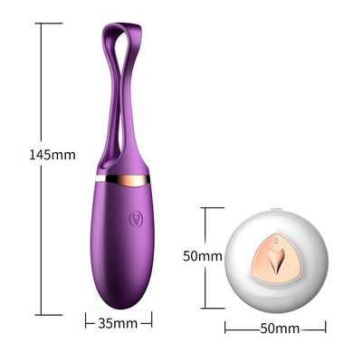 Віброяйце з пультом дистанційного керування - Vibrating Silicone Love EGG USB, BS6300002