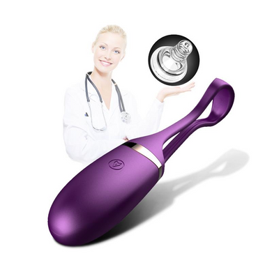 Віброяйце з пультом дистанційного керування - Vibrating Silicone Love EGG USB, BS6300002