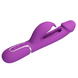 Вібратор із стимулятором клітора PRETTY LOVE - Kampas Rabbit 3 in 1 Purple, BW-500025-3