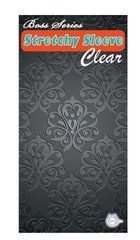 Насадка стимулирующая BOSS Stretchy Sleeve Clear, BS6700014