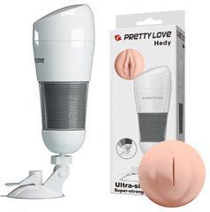 Вагина-мастурбатор на присоске Pretty Love - Hedy, BM-00900T49N-3