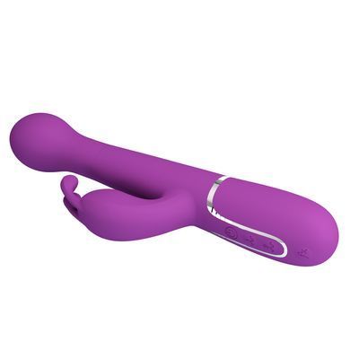 Вибромассажер с поступательным движением серии Pretty Love - Dejon Purple, BW-500014-3