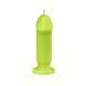 Свеча LOVE FLAME - Dildo S Yellow Fluor, CPS04-YELLOW