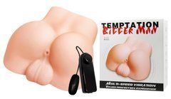 Мастурбатор анус з вібрацією та з мошонкою BAILE - TEMPTATION BIGGER MAN Vibration, BM-009191