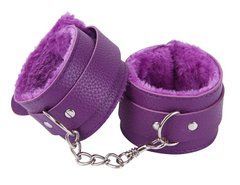Наручники мехом SKN-C048, PURP