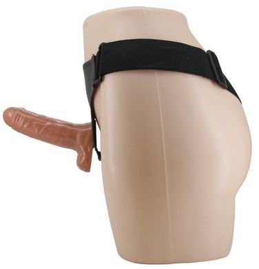 Страпон з вібрацією Ultra Passionate Harness Dual Penis 6,2", BW-022066Z