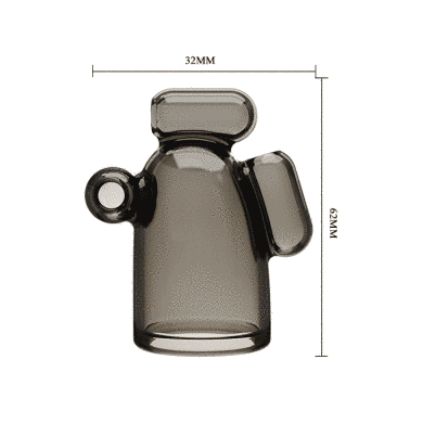 Насадка на головку з вібрацією Vibrating Crystal Cap 1, BI-014629