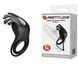 Кільце ерекційне Pretty Love - Vibration Penis Ring Ruben Black, BI-210311-1