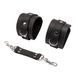 Наручники из натуральной кожи Flirty Leather - Black, KC00020
