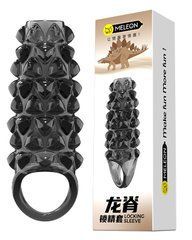 Стимулирующая насадка Meleon - Dragon Spine Locking Sleeve, PS-08