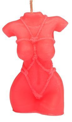 Свеча LOVE FLAME - Shibari II Red Fluor, CPS13-RED