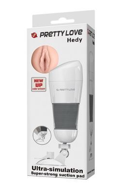 Мастурбатор ротик з вібрацією PRETTY LOVE - Hedy, BM-00900T49-2
