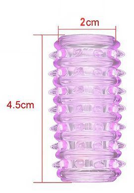 Стимулююча насадка Meleon - Caterpillar Delay Sleeve (Assorted Colors), PS-37