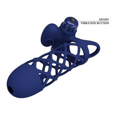 Насадка с вибрацией Pretty Love - Powerful ring, 10 vibration functions, BI-026236-3