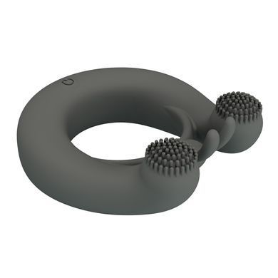 Ерекційне вібро кільце Pretty Love - Master Ring GREY, BI-210324-1
