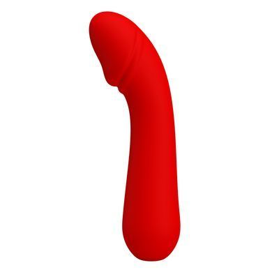 Вибромассажер для стимуляции точки G Pretty Love - Cetus Red, BI-014723-2