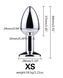 Анальная пробка с хвостом SKN-L05 ( размер XS )