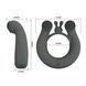 Ерекційне вібро кільце Pretty Love - Master Ring GREY, BI-210324-1