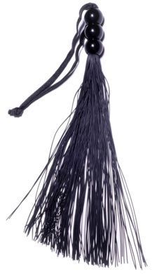 Силіконовий флогер ( довжина 26 см ) Fetish Boss Series - Silicone Whip Black 10", BS6100037