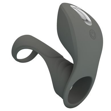 Насадка з вібрацією Pretty Love - MASTER RING GRAY, BI-210199-1
