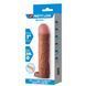 Подовжуюча насадка презерватив Pretty Love - Bunion 1" Brown, BI-026253-1
