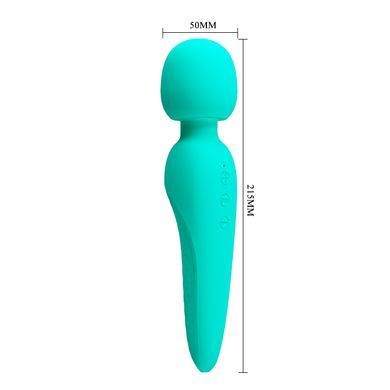 Вибромассажер Pretty Love - Meredith USB Green, BI-014668-4