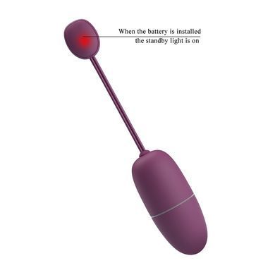 Віброяйце кероване смартфоном Pretty Love - NYMPH, BI-014895HP-1