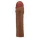 Удлиняющая насадка презерватив Pretty Love - Chane 2" Brown, BI-026254-1